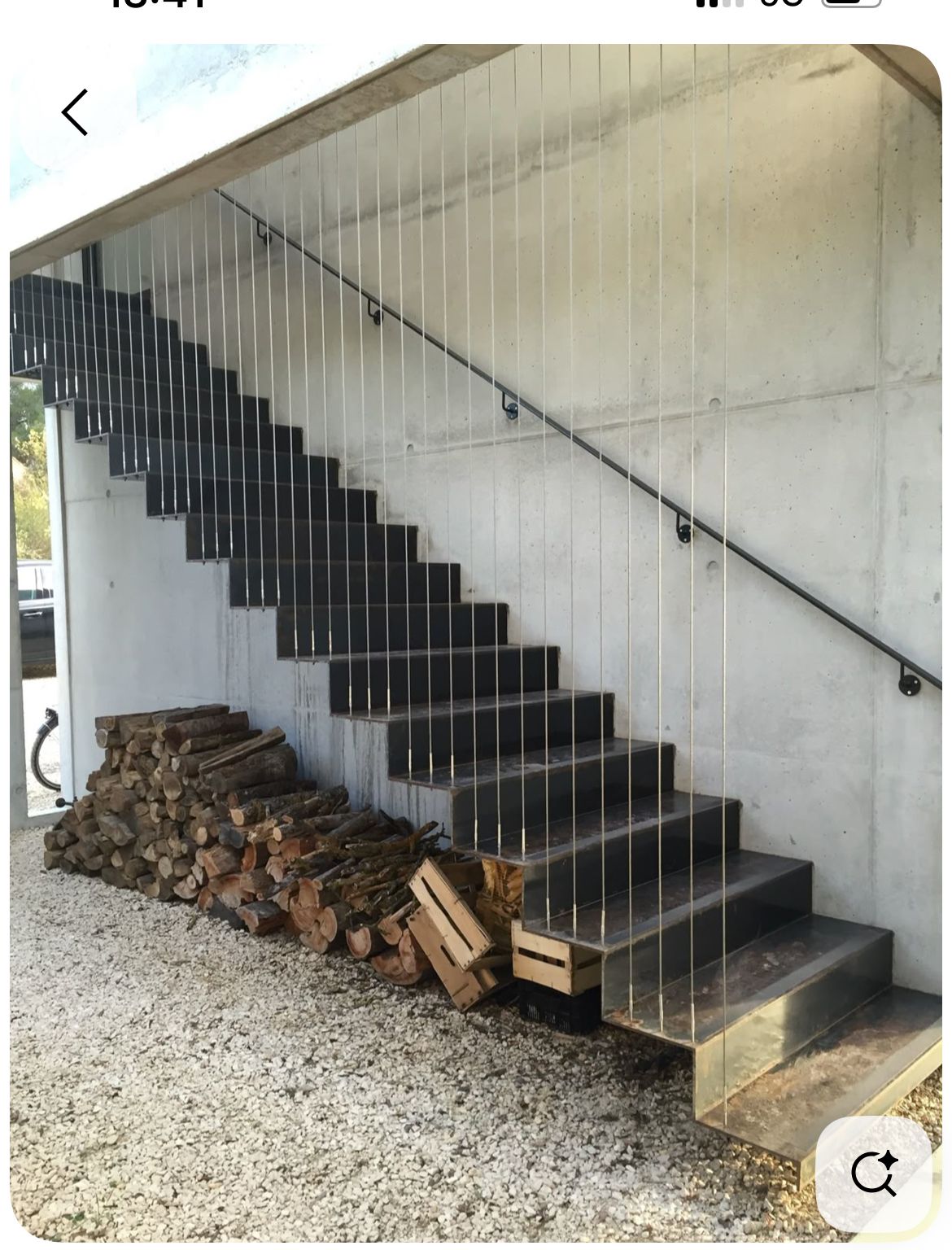 Staircase invisible grill installation in Chennai by Varahi Enterprises
